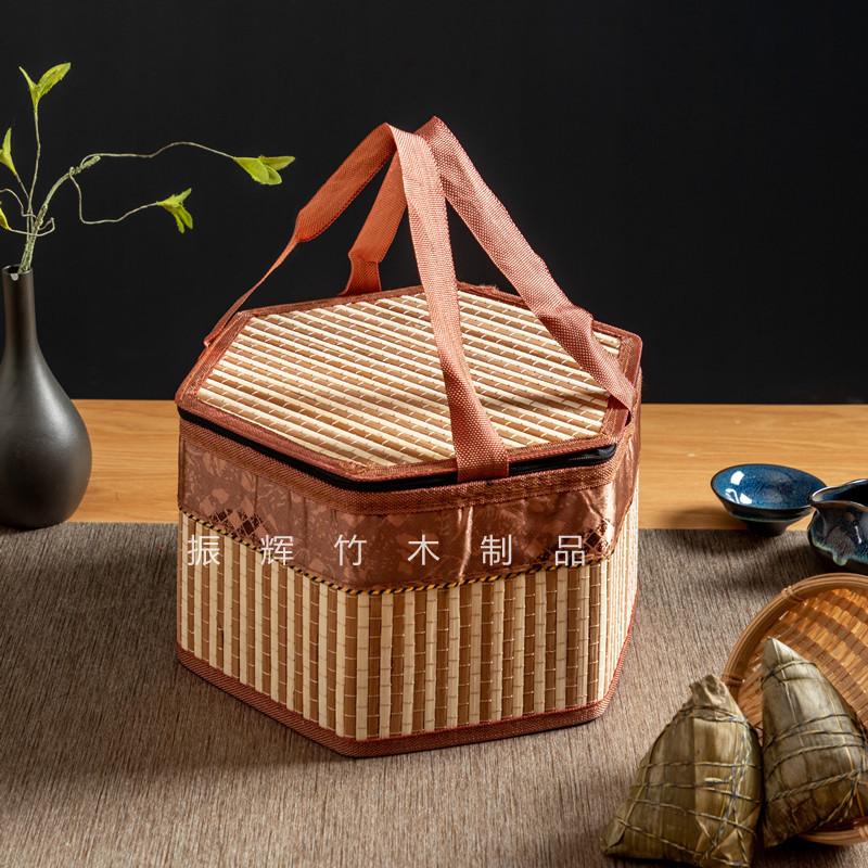 土特产伴手礼粽子竹篮月饼脏衣篮