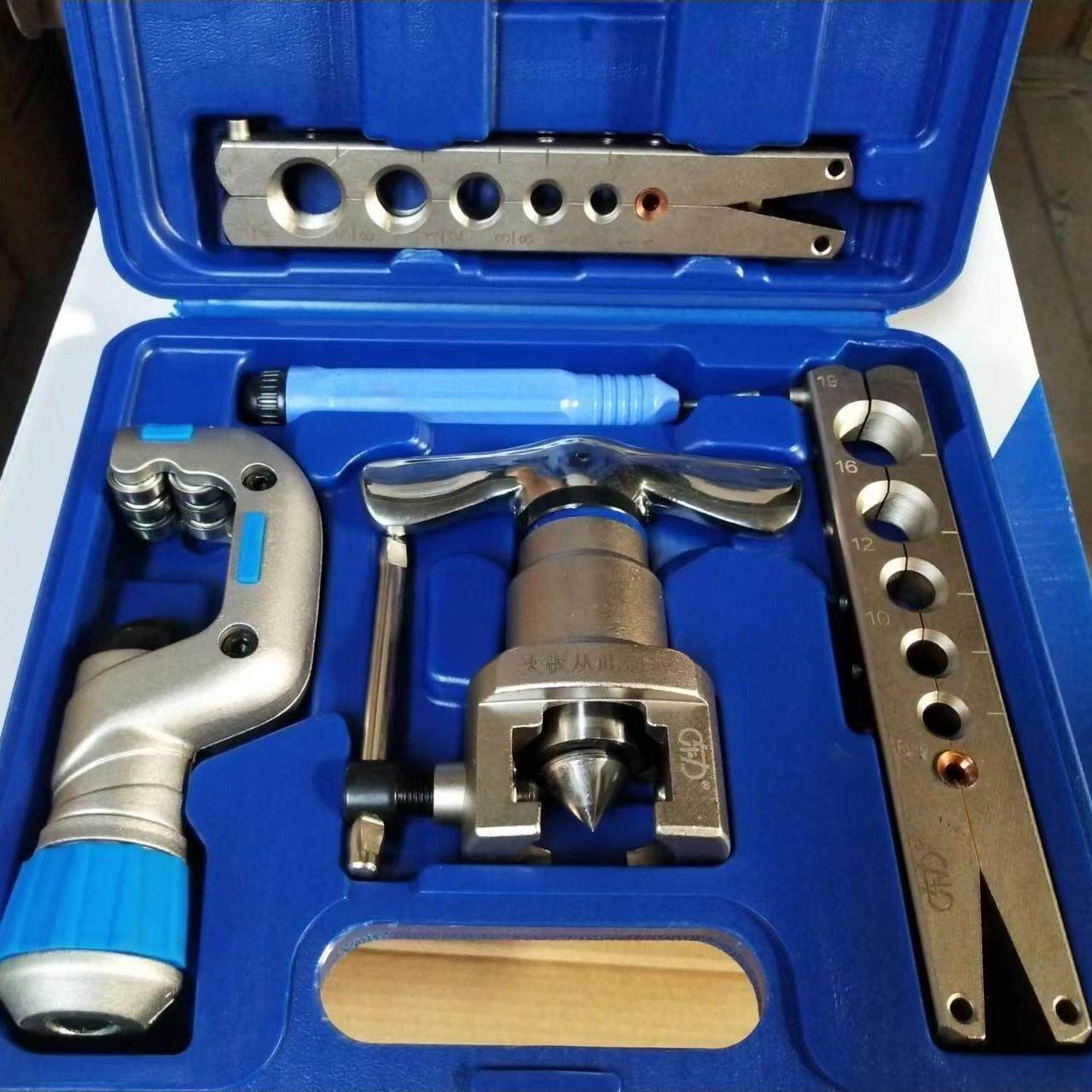 东力偏心扩口器冰箱冰柜空调管道扩孔维修工具扩管器大口径