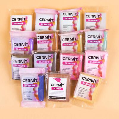 比利时Cernit专业软陶泥粘土OPALINE白色010娃娃混合模型材料56g