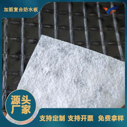 厂家直销HDPE隧道涵洞加筋防水板隧道加筋PE防水板加筋复合防水板
