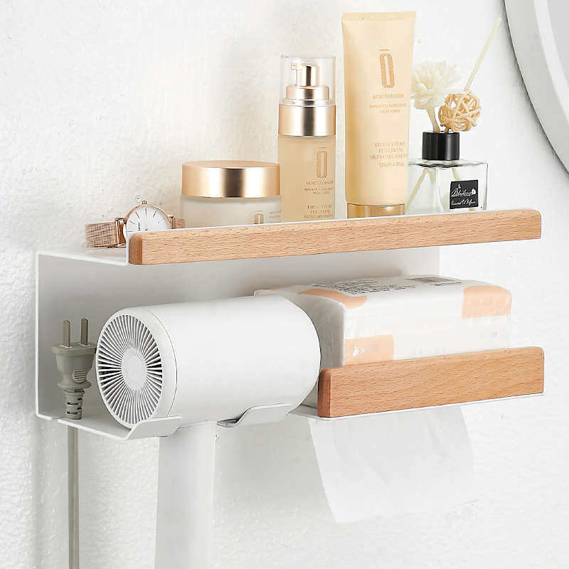 实木吹风机置物架浴室吹风机架卫生间免打孔收纳电吹支架风筒挂架,家庭/个人清洁工具,吹风机置物架,淘宝优惠券,粉丝福利购,淘宝优惠卷