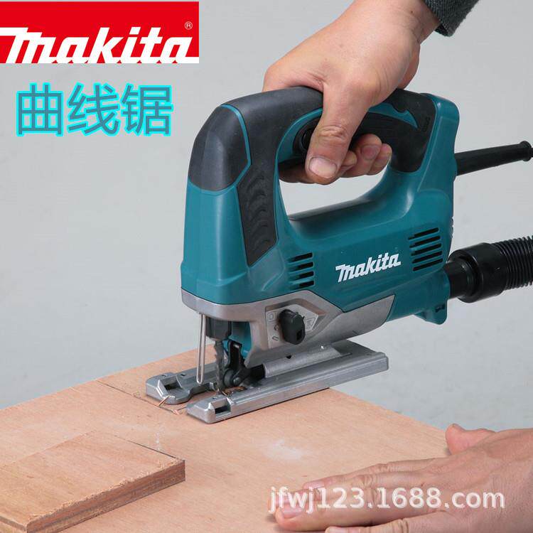 牧田曲线锯条电动调速4328木工多功能切割机小型金属家用切割锯线
