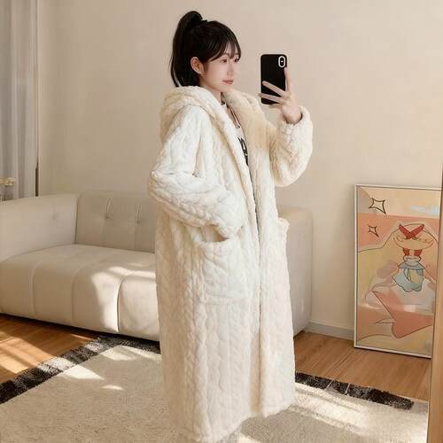 U 60082 Women's Coral Fleece Pajamas 珊瑚绒睡衣