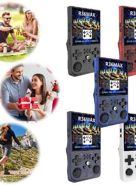 R36MAX Retro Handheld Game Console 4.0in HD IPS Screen