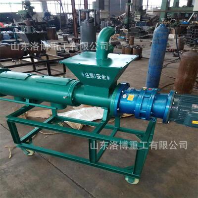 养殖场水猪粪干湿分离机锈钢斜筛式脱不机DEU自动进料固液分离机