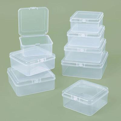 New PP Small Box for Nail Art Accessories, Desktop Organizer