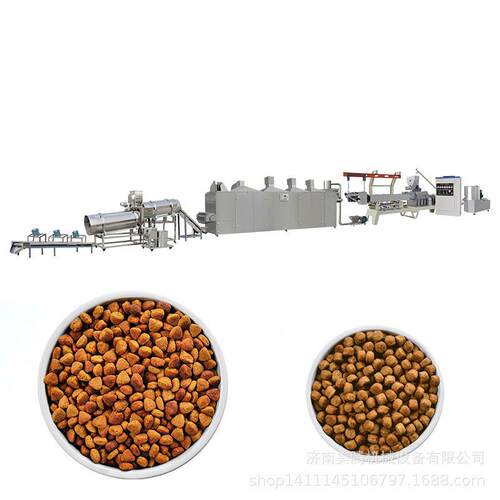 均匀制粒水产养殖鱼饲料草料膨化机粉碎机龟粮加工设备