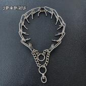 遛狗防爆冲刺钉脖圈马犬东德中大型犬项圈脖炼调节刺激脖套训狗炼