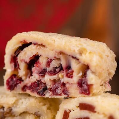 阿腾锡林鲜奶皮子卷内蒙古牧民草原特产奶酪蔓越莓毛巾奶制品食品