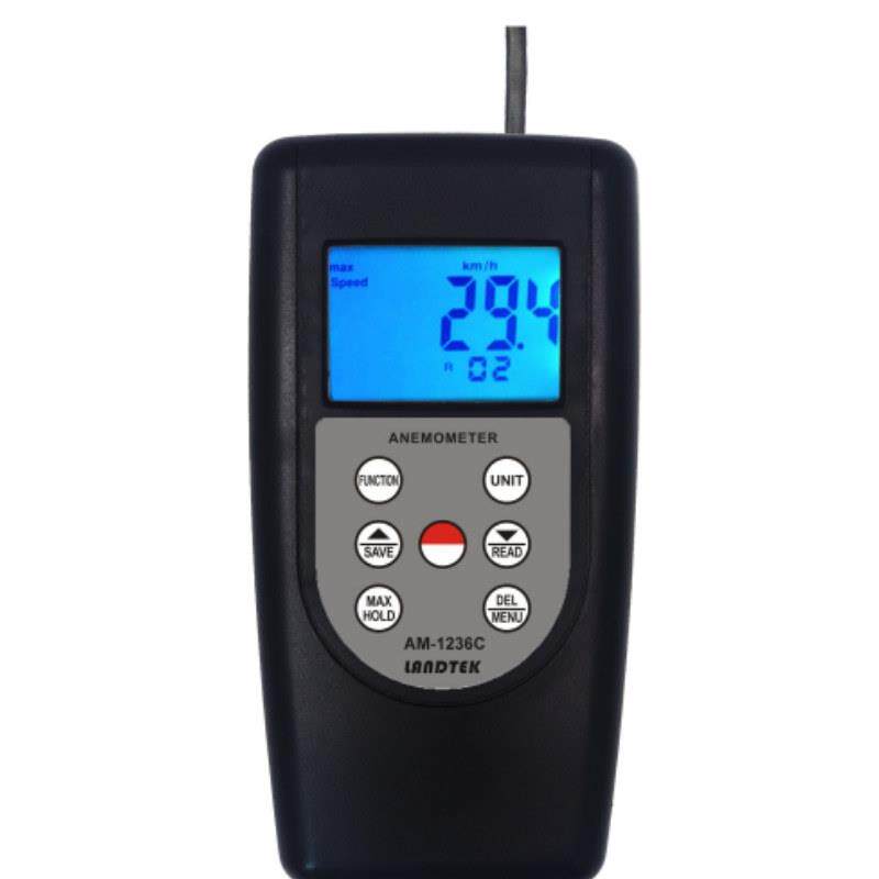 兰泰AM-1236C多功能风速仪AM4836C手持式风速计炉制冷暖通风管道