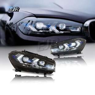 适用于宝马X5F15大灯13 升级LED大灯总成转向灯日行灯 18改装