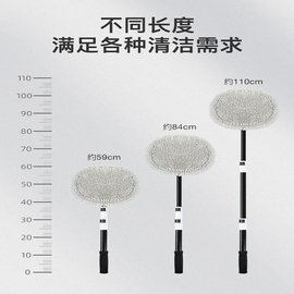 洗车车拖把不伤专用伸缩长弯杆刷子擦车，软毛高级抹布除尘刷车