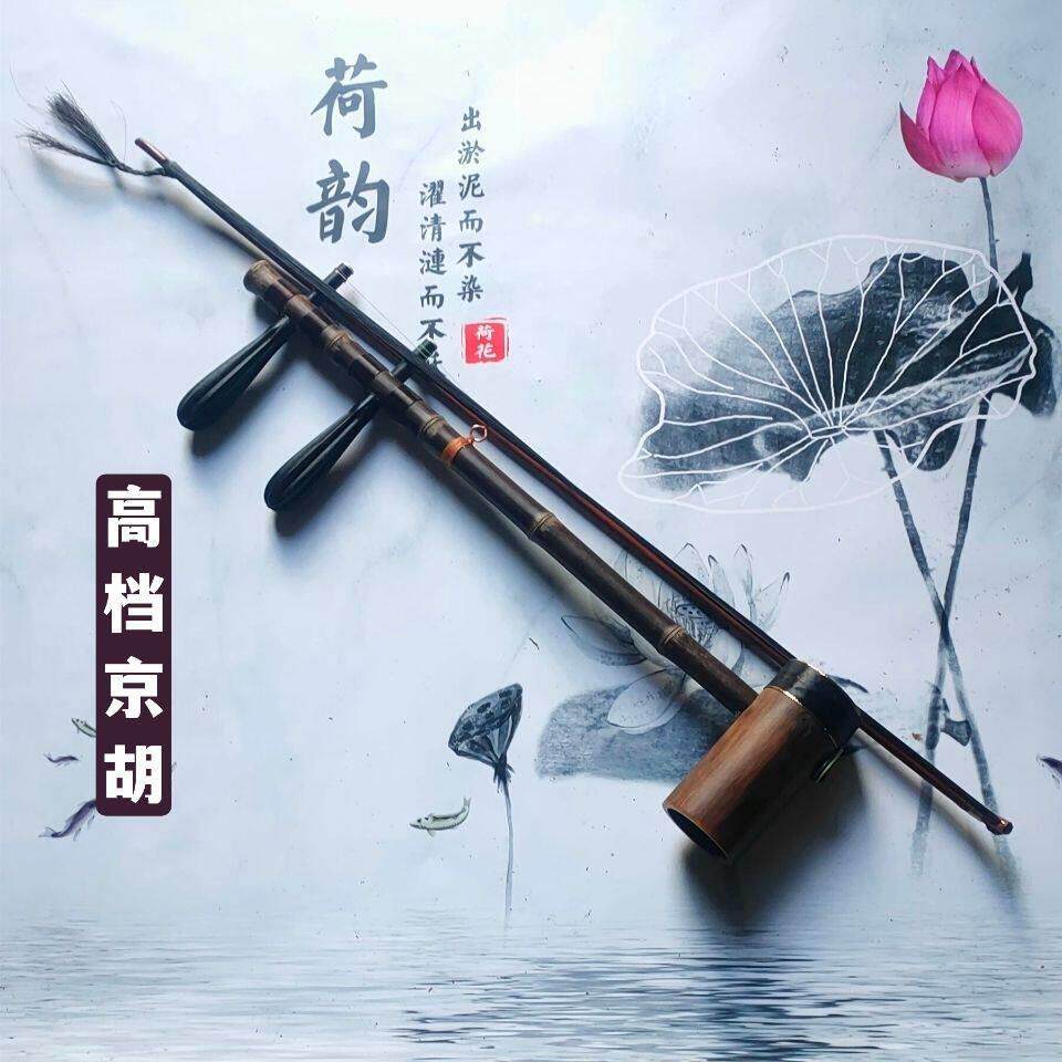 高级京胡乐器西皮二黄京胡送配件加袋紫竹包邮