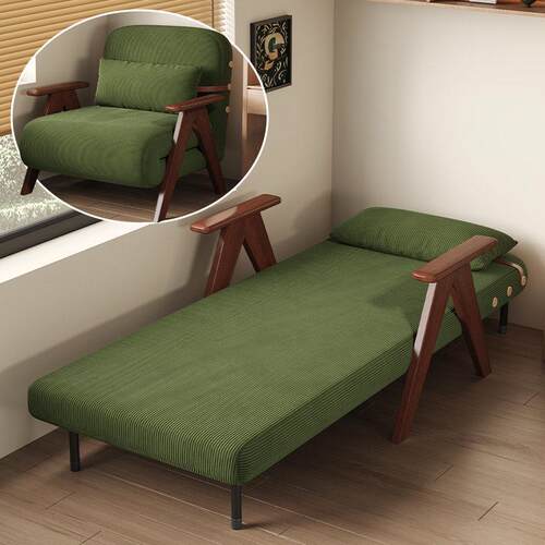单人沙发床折叠两用2026长期睡小户型多功能森语沙发两用床椅一体