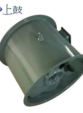 低噪声斜流式通风机管道加压风机 GXF-II-5B 1.5KW 9072m3/h267pa