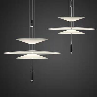 餐厅北欧餐厅吊灯轻奢 意大利现代简约创意飞碟火烈鸟吊灯艺术个性