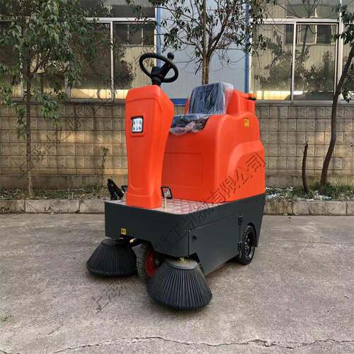 液压双碟刹座驾式扫地机商场超市垃圾清运车毛刷式落叶清扫设备