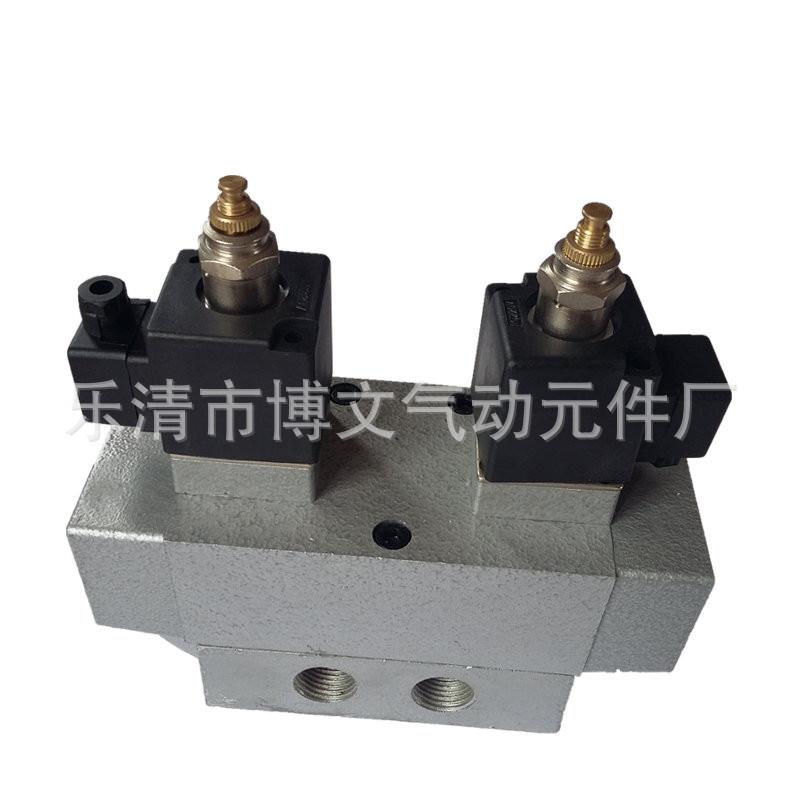 三位五通电磁阀K35D2H-15双电控 电控滑阀 K系列气动阀