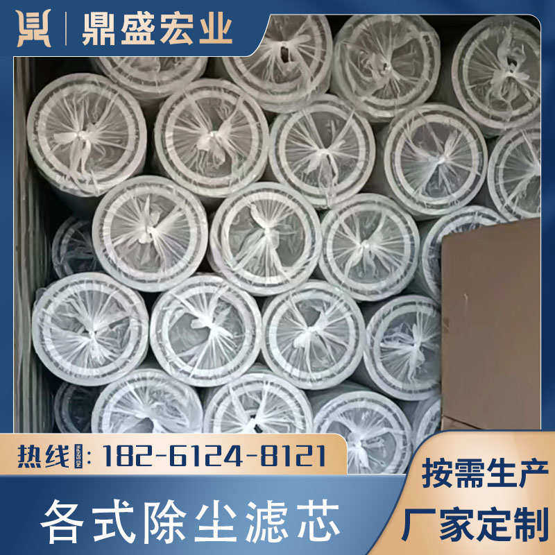 抛丸机滤芯配件除尘滤芯工业滤芯吹尘器阻燃覆 覆膜防静电耐高温