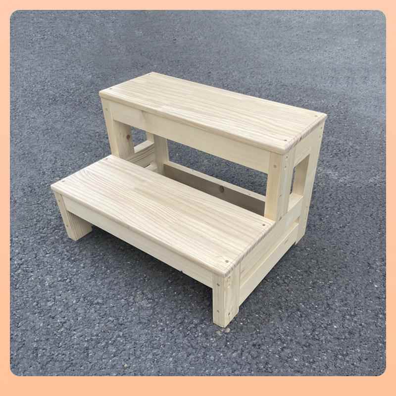 ?实木家2步用Fh($%p^l楼梯阳台阶梯子梯踏步登高脚窗台阶踏3小双
