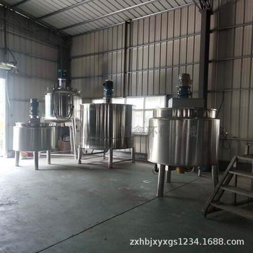 智鑫不锈钢液体搅拌罐洗手液洗洁精洗车液搅拌机高速剪切搅拌机