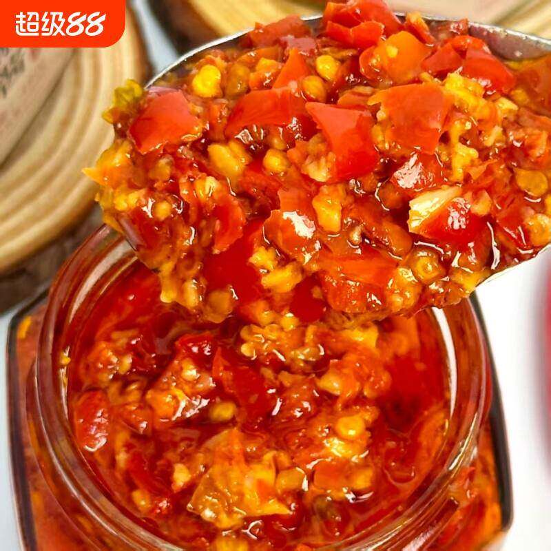 香肠拌饭酱蒜蓉辣椒酱特产下饭菜拌面拌饭肠粉酱剁椒酱特潮汕朝天