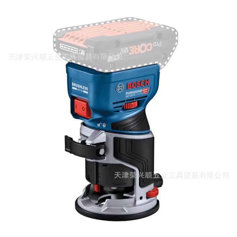 BOSCH博世修边机GKF18V-8锂电池手持式雕刻机木工DIY开槽机小罗机