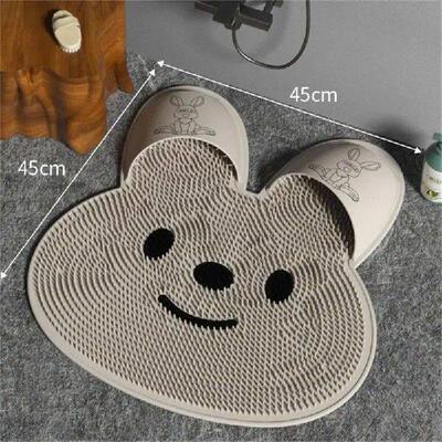 Silicone Exfoliating Back Scrubber Massage Scraper Non-Slip