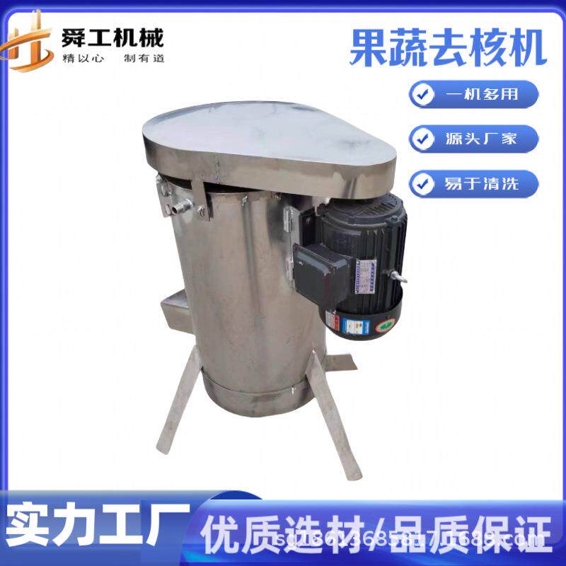 工业枇桃水果去核机商芒果渣汁分离打浆机脱KWG不锈钢用杷果蔬籽