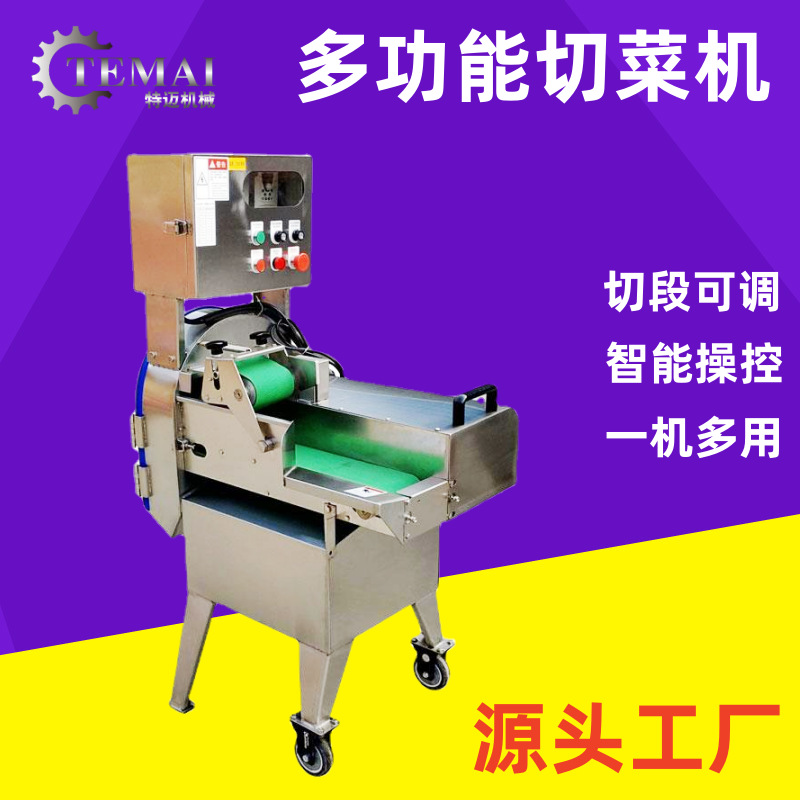 现货房款大型工央厨净菜加备 商用蔬菜切菜机 设伙房大葱QNK切末