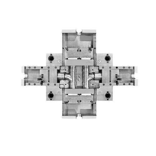 宁波模具加工PVC管件模具塑料注塑管件模具顺水三通管件模具制造