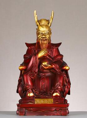东南西北龙王摆件全铜四海龙王神像家居办公室大号装饰品水神龙神