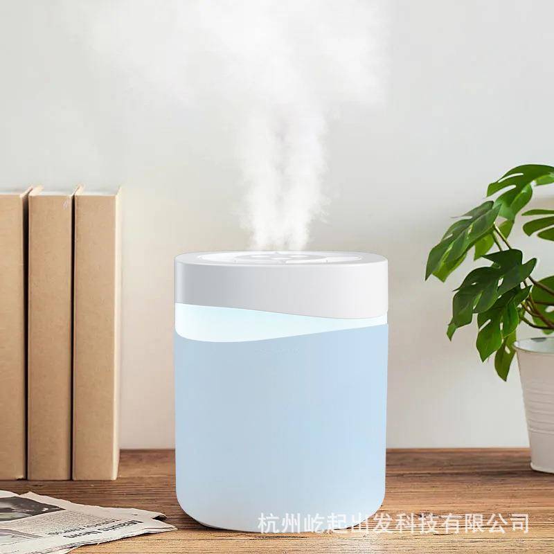 新款纳米大喷雾加湿器家用静音桌面大容量空气净化加湿器厂家