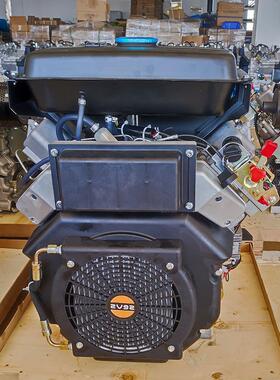 15kw 16kw 2V92 风冷柴油发动机 22HP双缸四冲程单机动力 带油箱
