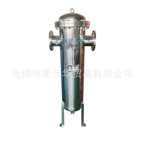 不锈钢304镜面抛光法兰过滤器 三脚法兰过滤器 带I类压力容器证书