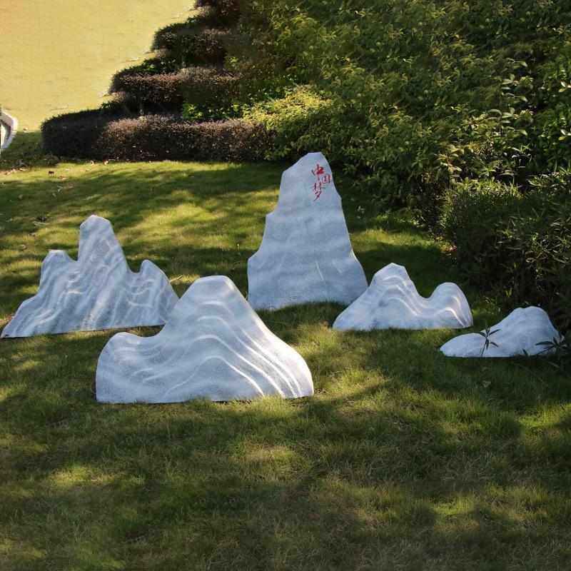 雪浪云石假山仿真摆件道具装饰造景室外石中式创意别墅庭院大雕塑,家居饰品,户外/庭院摆件,淘宝优惠券,粉丝福利购,淘宝优惠卷