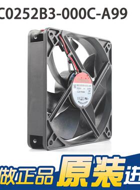 原装建准 SUNON EEC0252B3-000C-A99 12025 24V 2W 机柜散热风扇