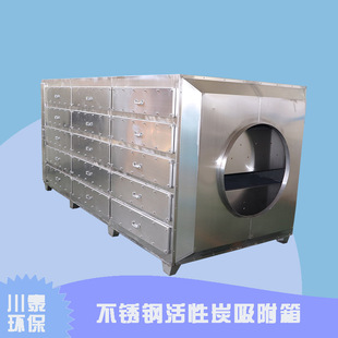 ZRM201不锈钢活性炭吸附箱 蜂箱窝性炭环箱活304保活性炭