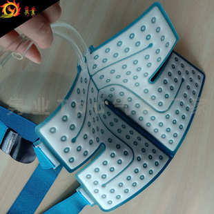 物理降温水囊肘部水循环冷敷水囊绑带TPU复合布亚低温仪水囊厂家