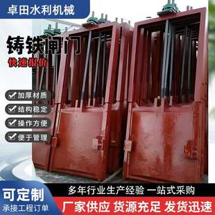 铸铁闸门镶铜平面拱形弧形方形圆形单向双向止水河道水库水电站