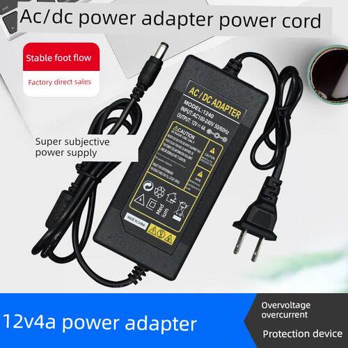 MODEL:DC-U48S-12液晶显示屏12V 4.0A电源适配器 适用DC-625-1240 3431