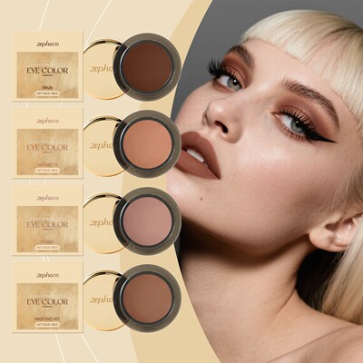 Zephoco Matte Monochrome Eyeshadow Series: Natural color pay