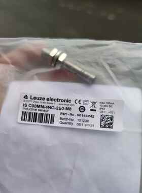 Leuze/劳易测ISC08MM/4NO-2E0-M8电感式开关PNP圆柱形