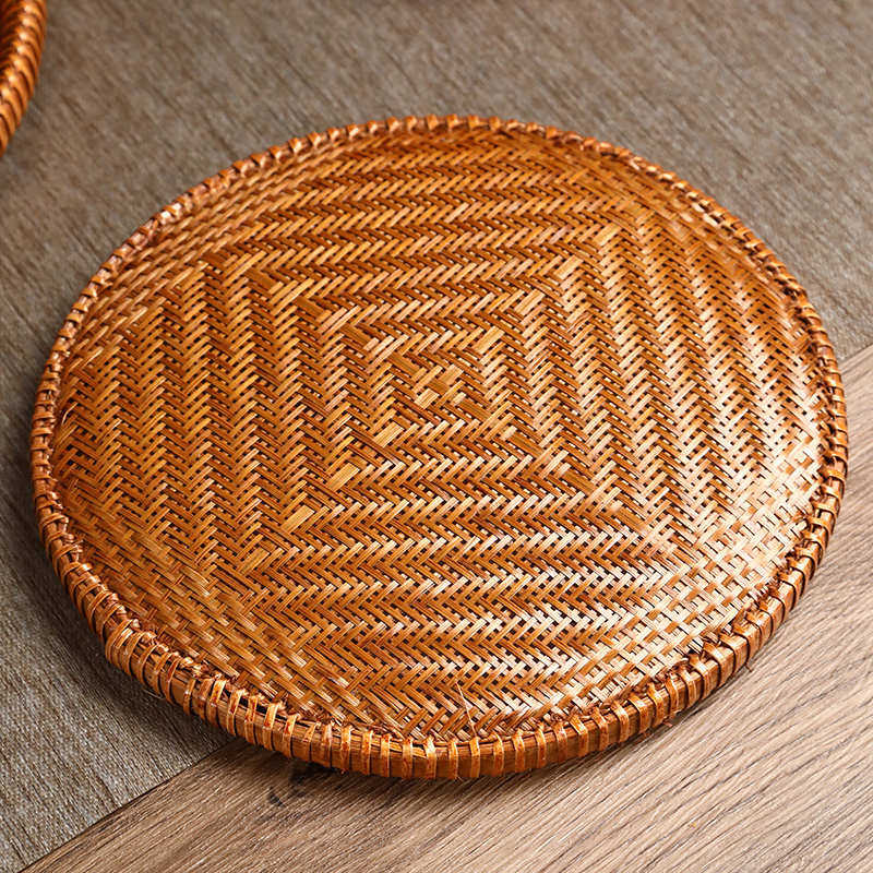 GJU8碳化竹编筐竹制收纳筐果盘手工精编针线筐茶点篮子茶器茶具收,特色手工艺,竹编/竹雕,淘宝优惠券,粉丝福利购,淘宝优惠卷