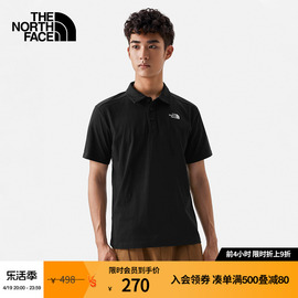 经典款TheNorthFace北面保罗短袖POLO衫男户外透气5B46