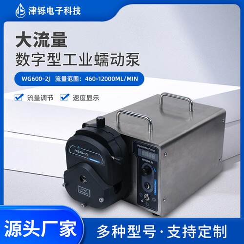 WG600-2J工业分配型智能蠕动泵大流量水泵恒流泵分装灌注泵