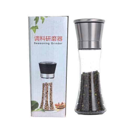 不锈钢胡椒粉花椒粉食物研磨器