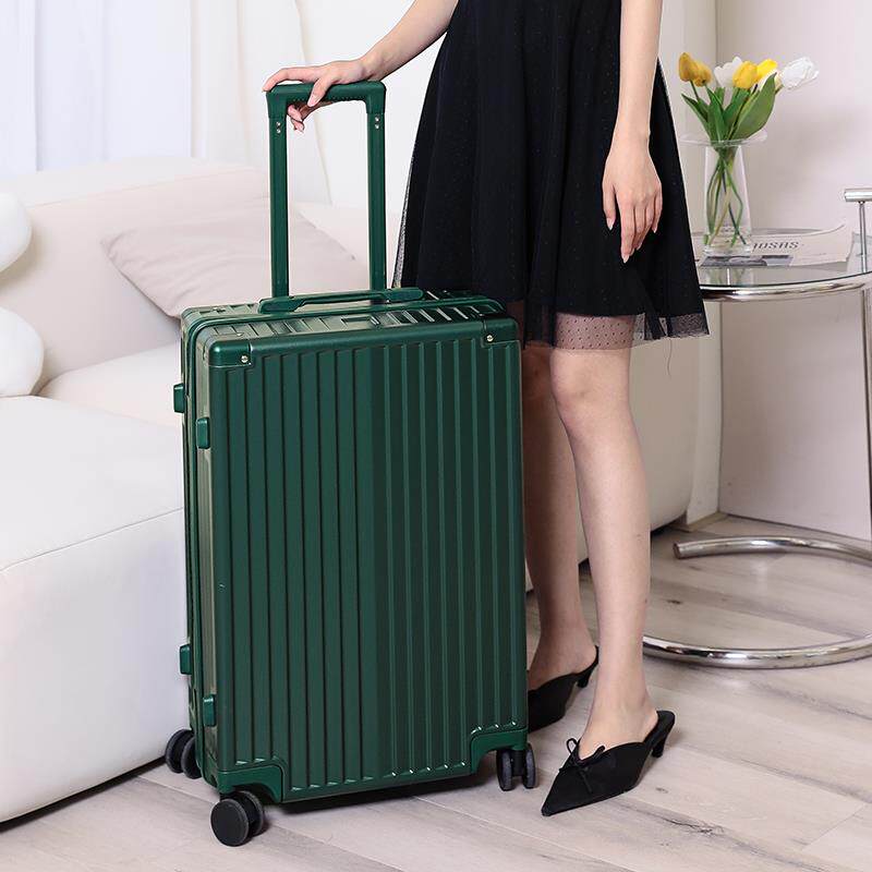 高档hmrattsh网红铝框行箱女024杆万向轮拉箱2寸登机男26旅行密码