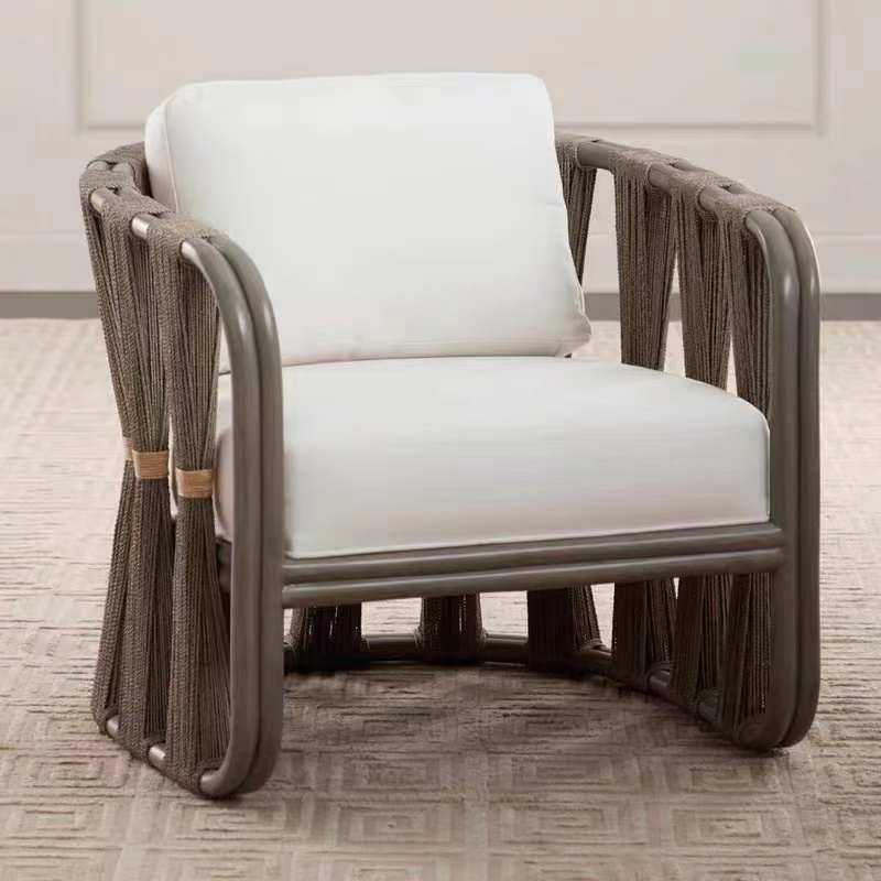 北欧户外藤编沙发休闲民宿阳台庭院花园东南亚别墅复古风户外家具,住宅家具,户外沙发,淘宝优惠券,粉丝福利购,淘宝优惠卷