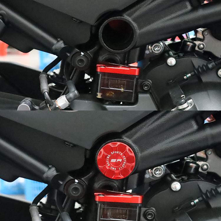 适用春风450SR 450SR-S改装车架装饰盖帽大架盖堵头塞防尘盖配件